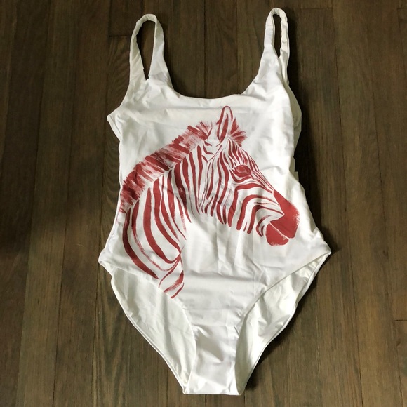 Onia NWT Rachel zebra print swimsuit🩱🌴😍 - Picture 7 of 13